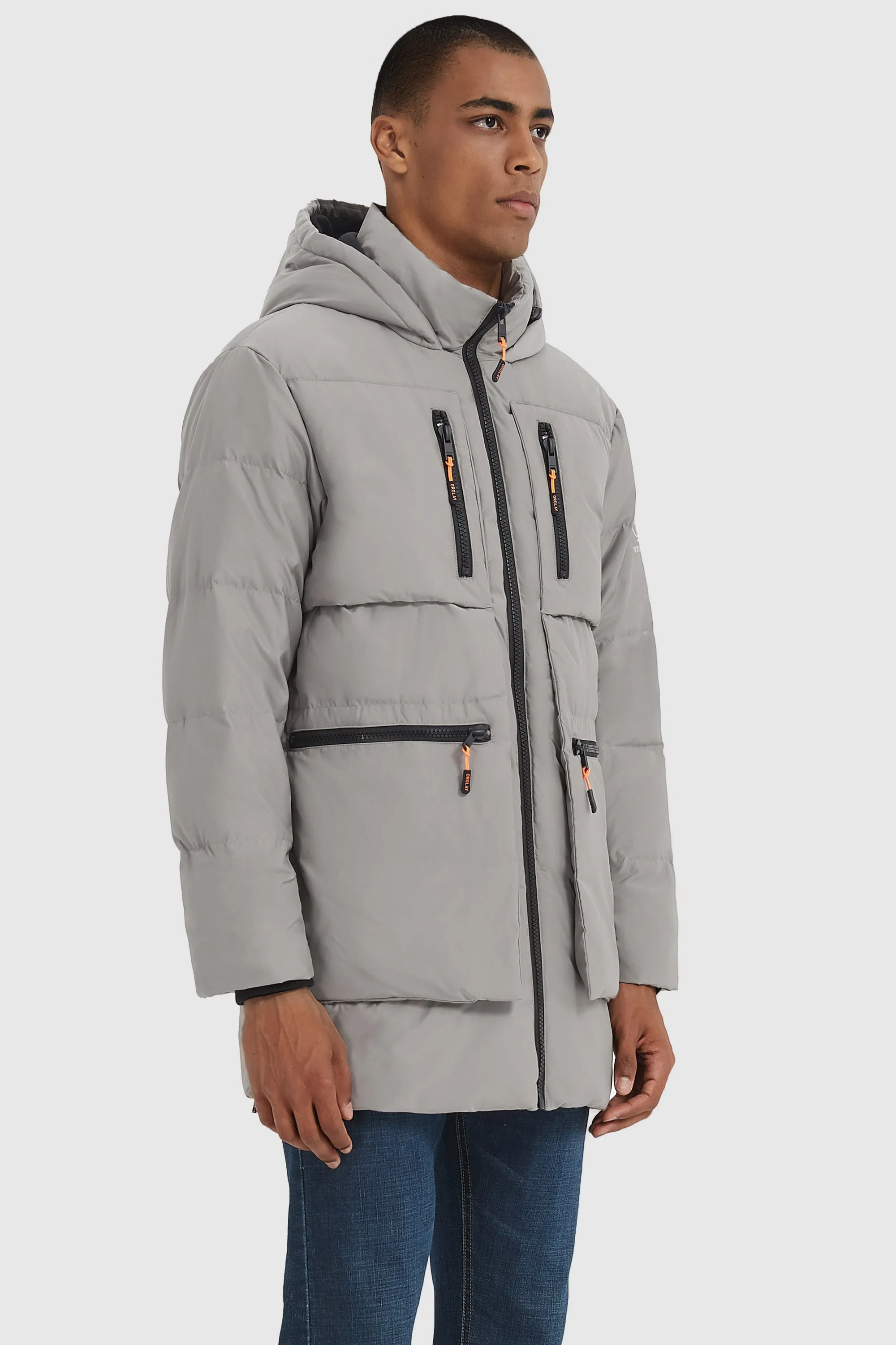 092 Classics Hooded Thickened Down Jacket