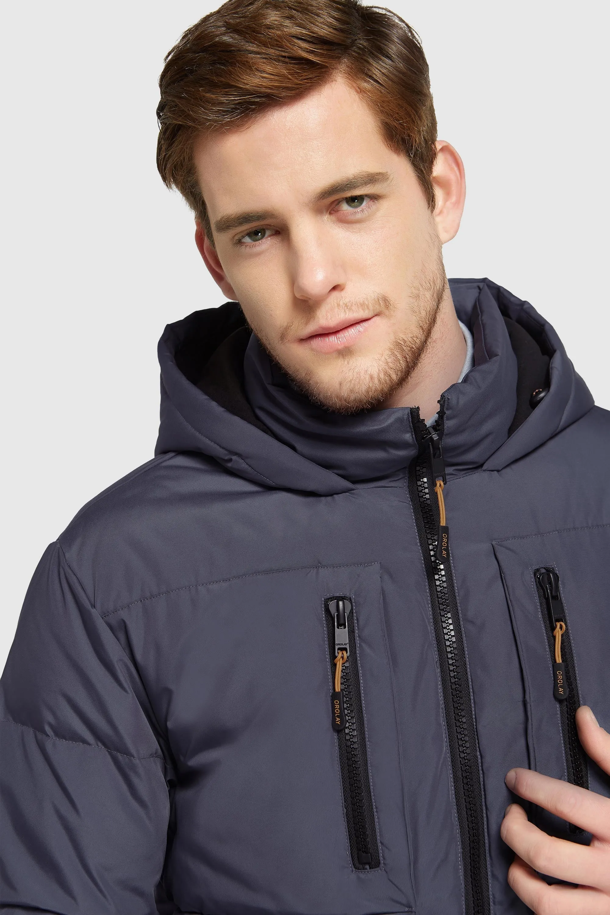 092 Classics Hooded Thickened Down Jacket