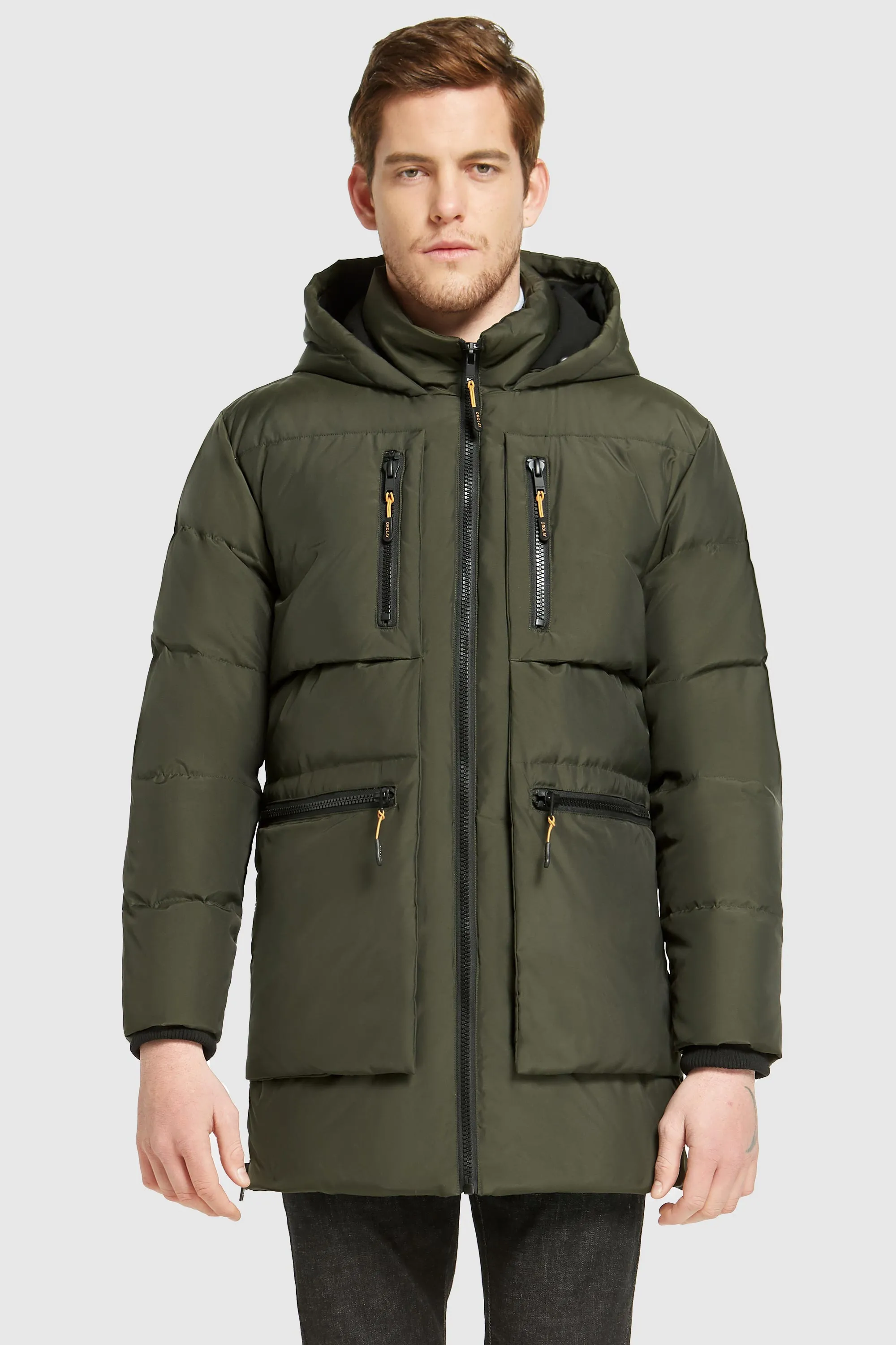 092 Classics Hooded Thickened Down Jacket