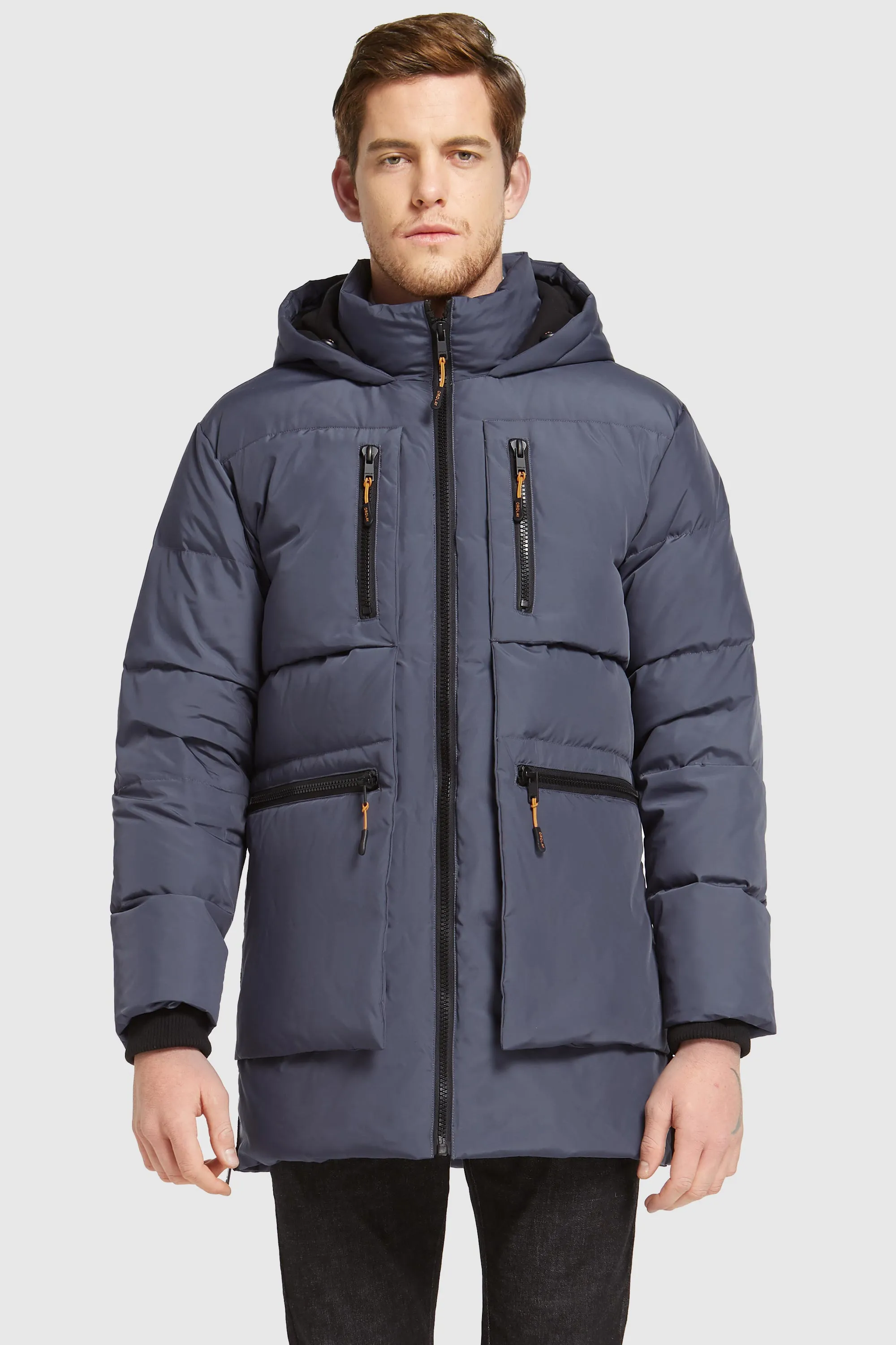 092 Classics Hooded Thickened Down Jacket