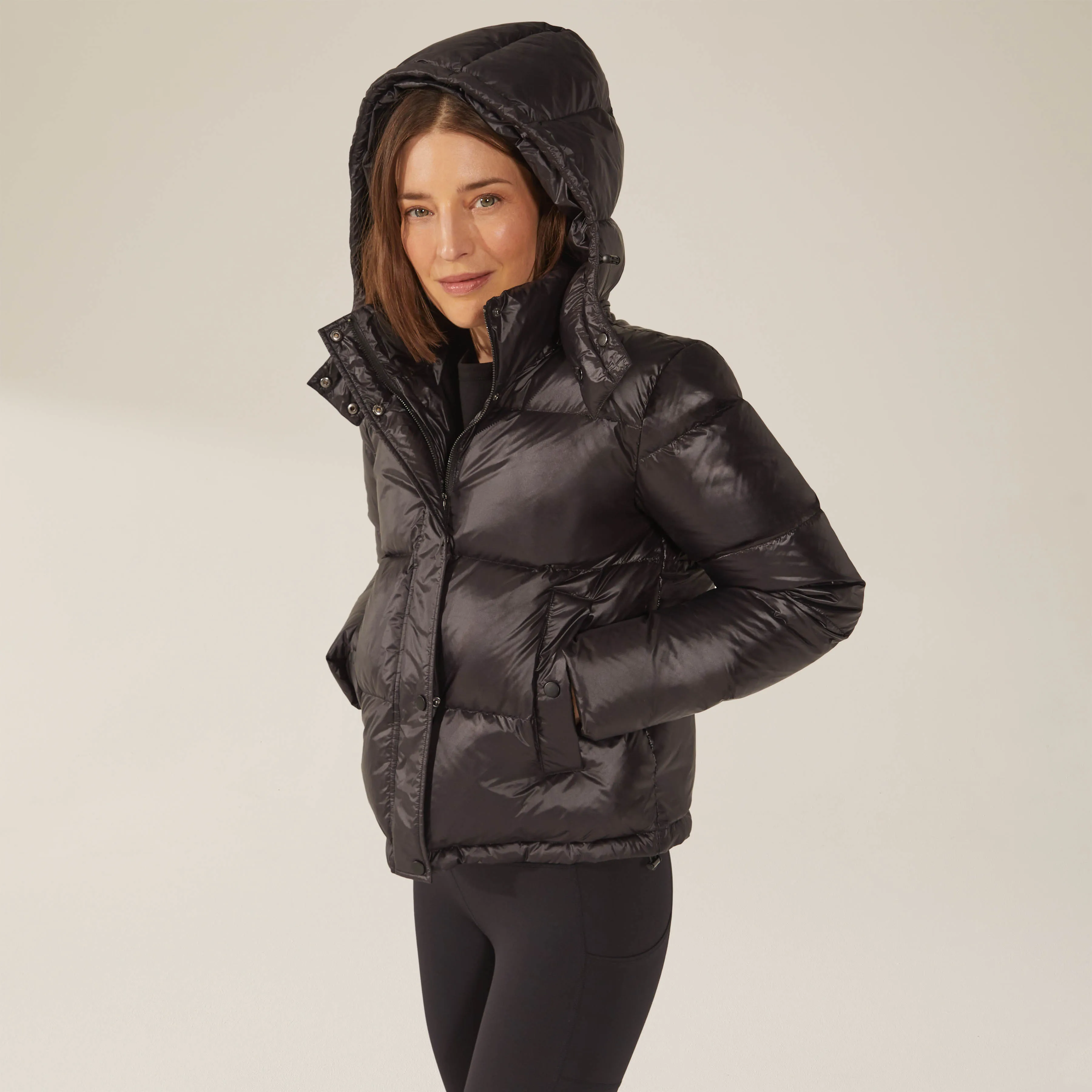 Adeline Hooded Down Puffer Jacket