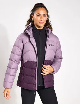 Ather Down Hooded Jacket - Midnight Plum