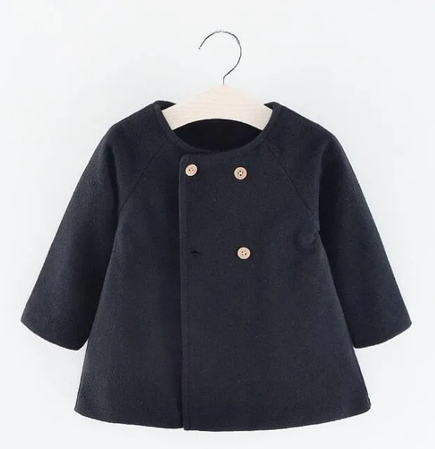 Baby Girl Wool Coat