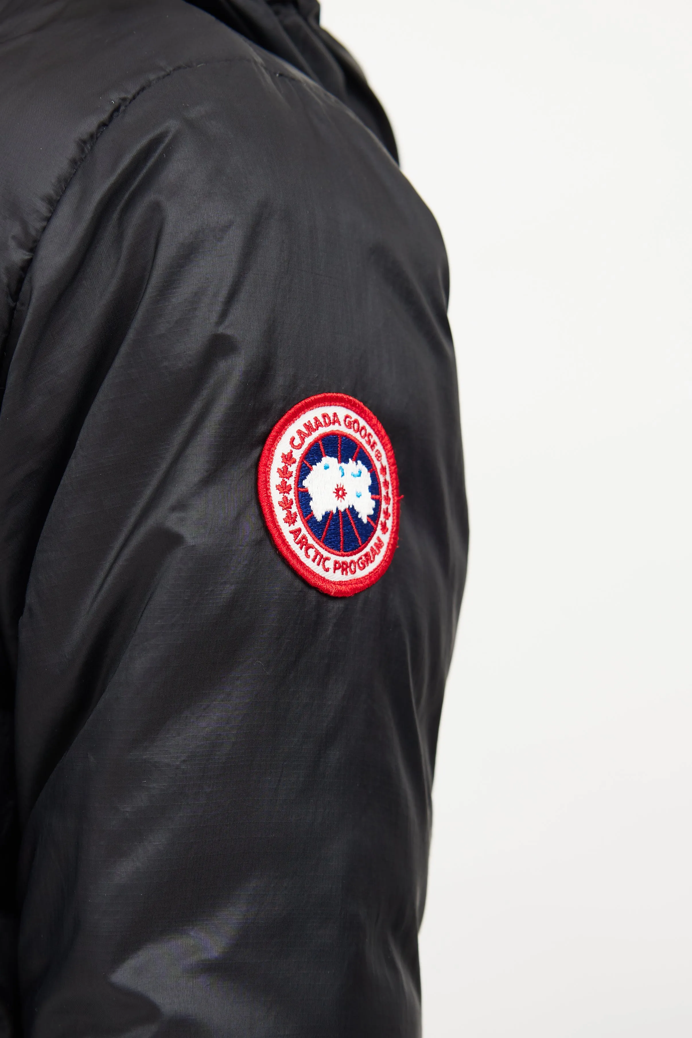 Black Down Camp Jacket