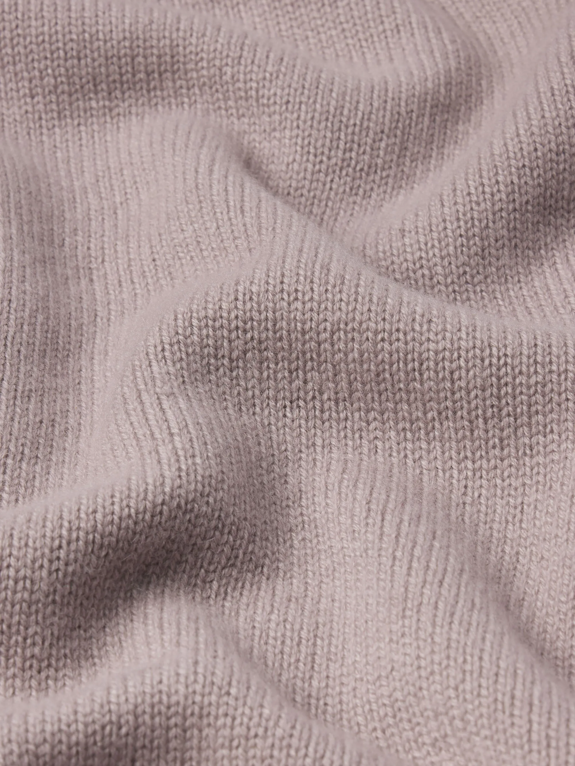 Cashmere Crewneck Sweater -- Soft Lavender