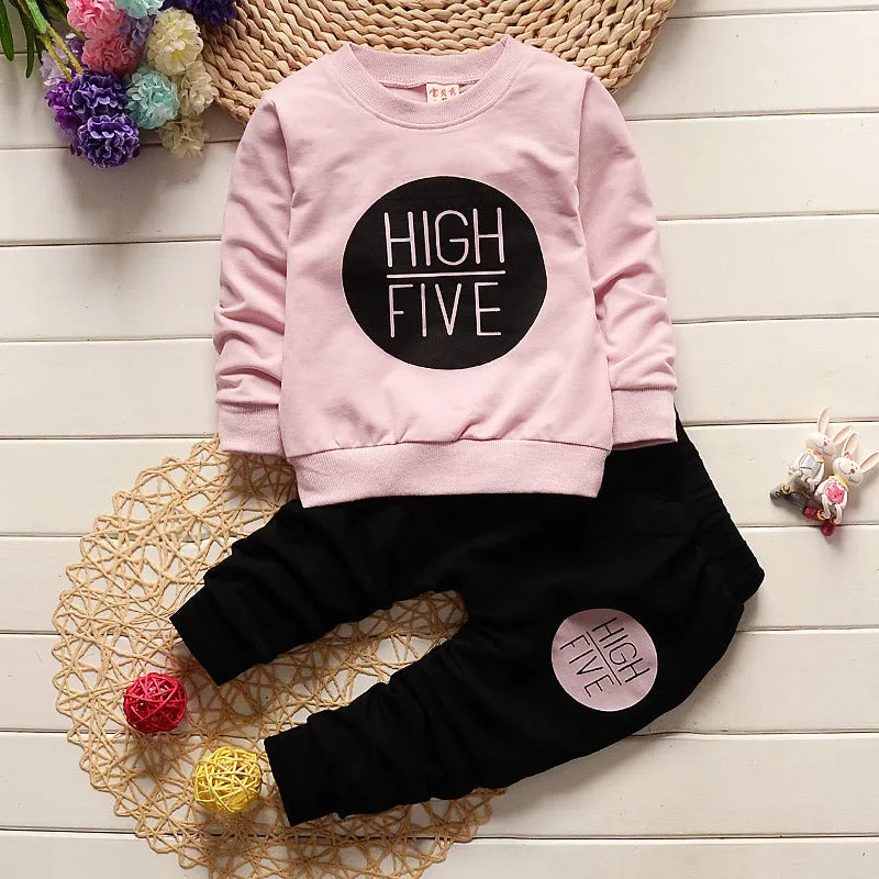 Children's Baby Girl Two-piece Suit