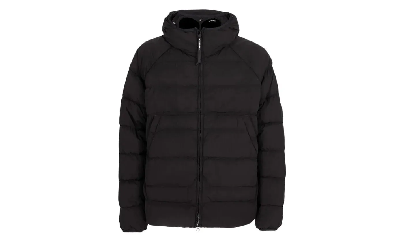 CP company chrome r goggle jacket black