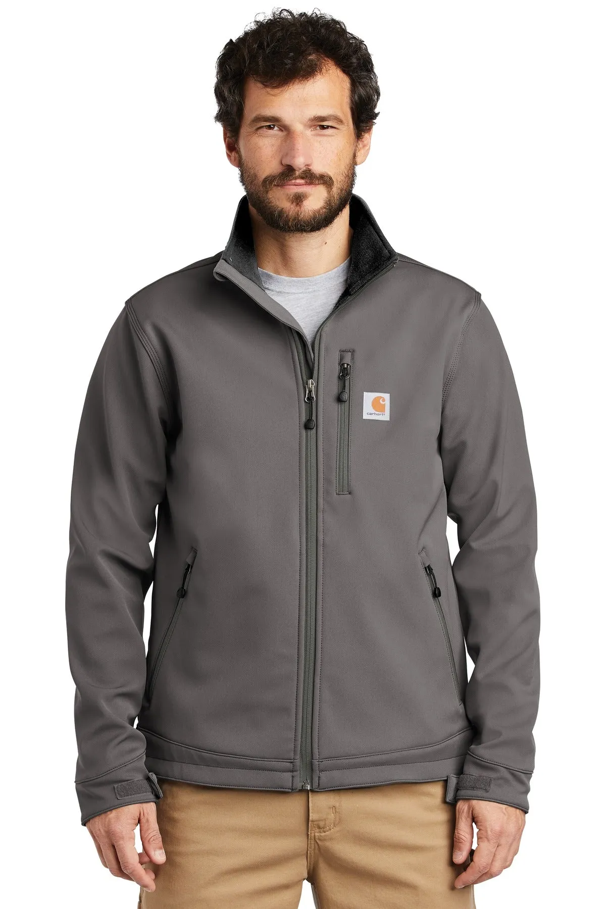 Custom Embroidered - Carhartt ® Crowley Soft Shell Jacket. CT102199