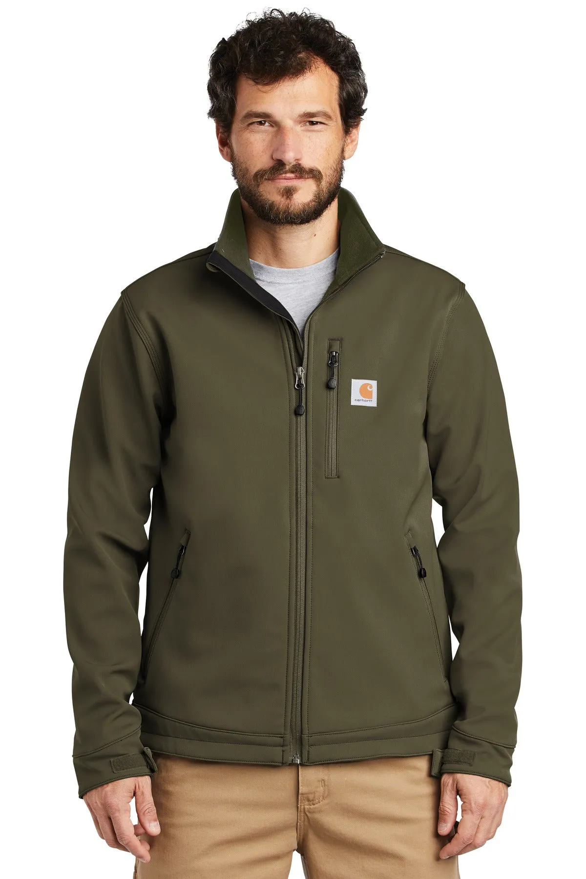 Custom Embroidered - Carhartt ® Crowley Soft Shell Jacket. CT102199