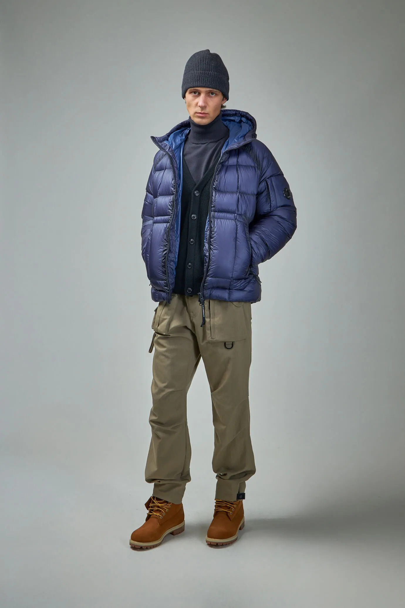 D.D. Shell Hooded Medium Down Jacket