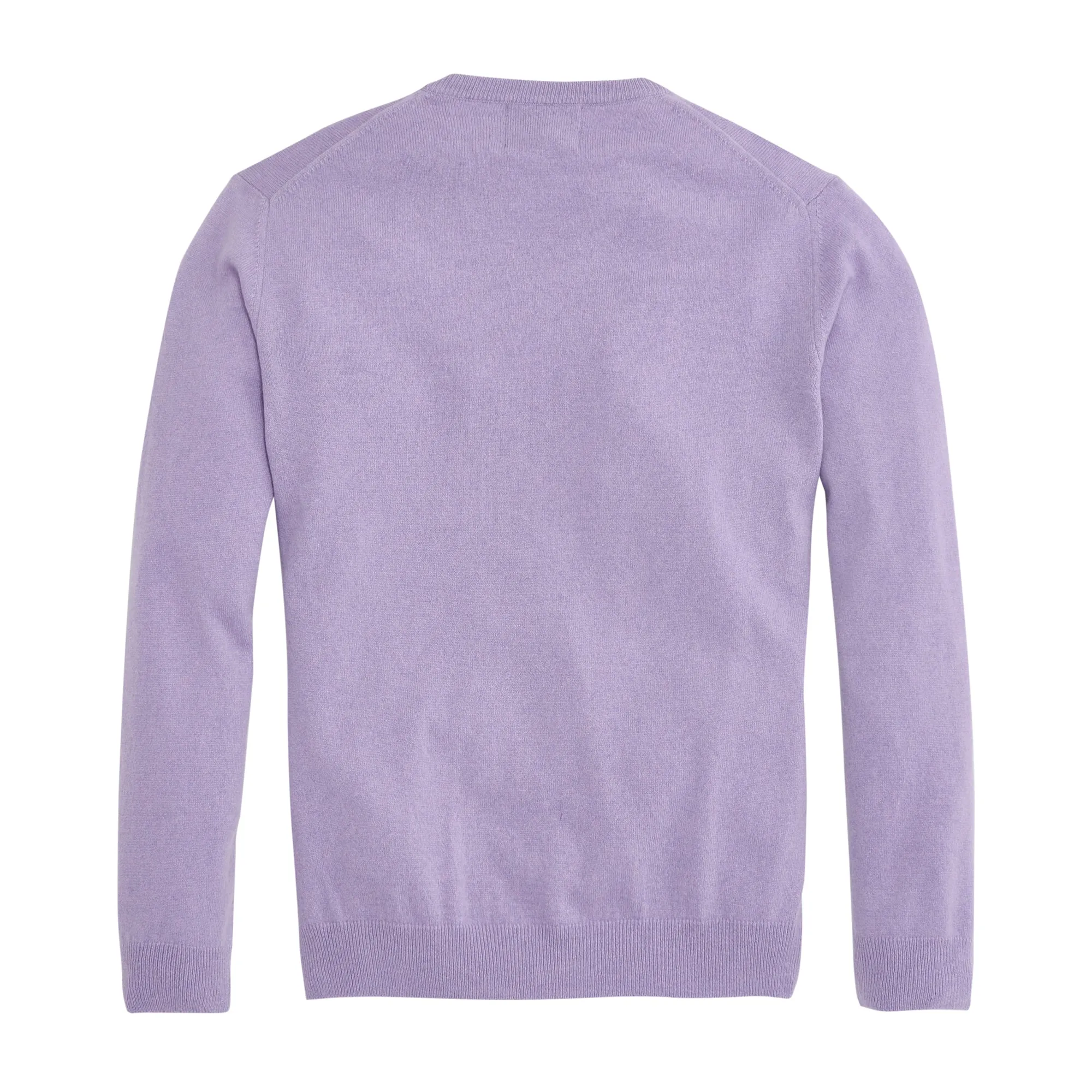 James Cashmere V Neck - Thistle