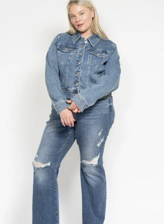 Judy Blue Denim Jacket - #7725-7730