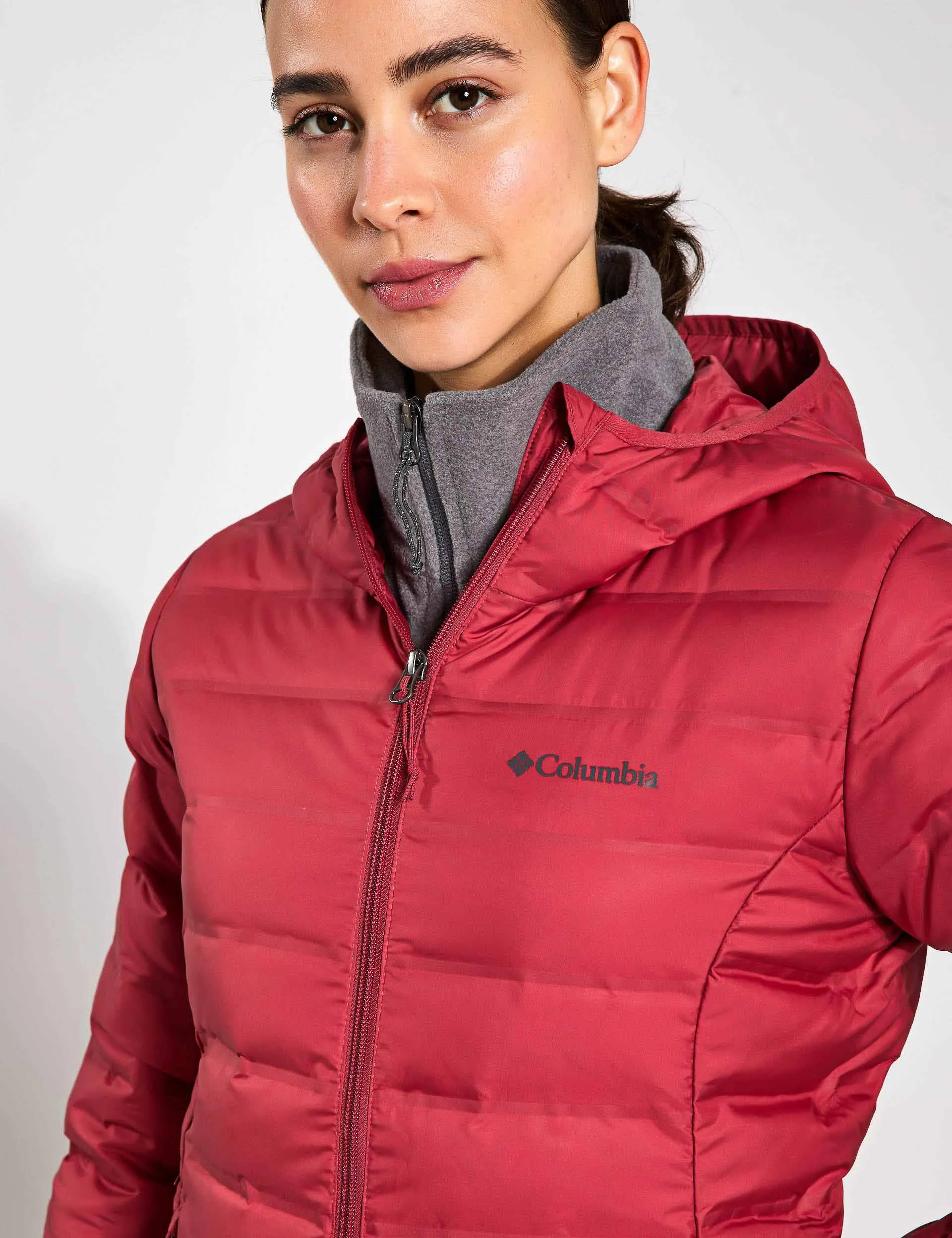 Lake 22 II Down Hooded Jacket - Daredevil