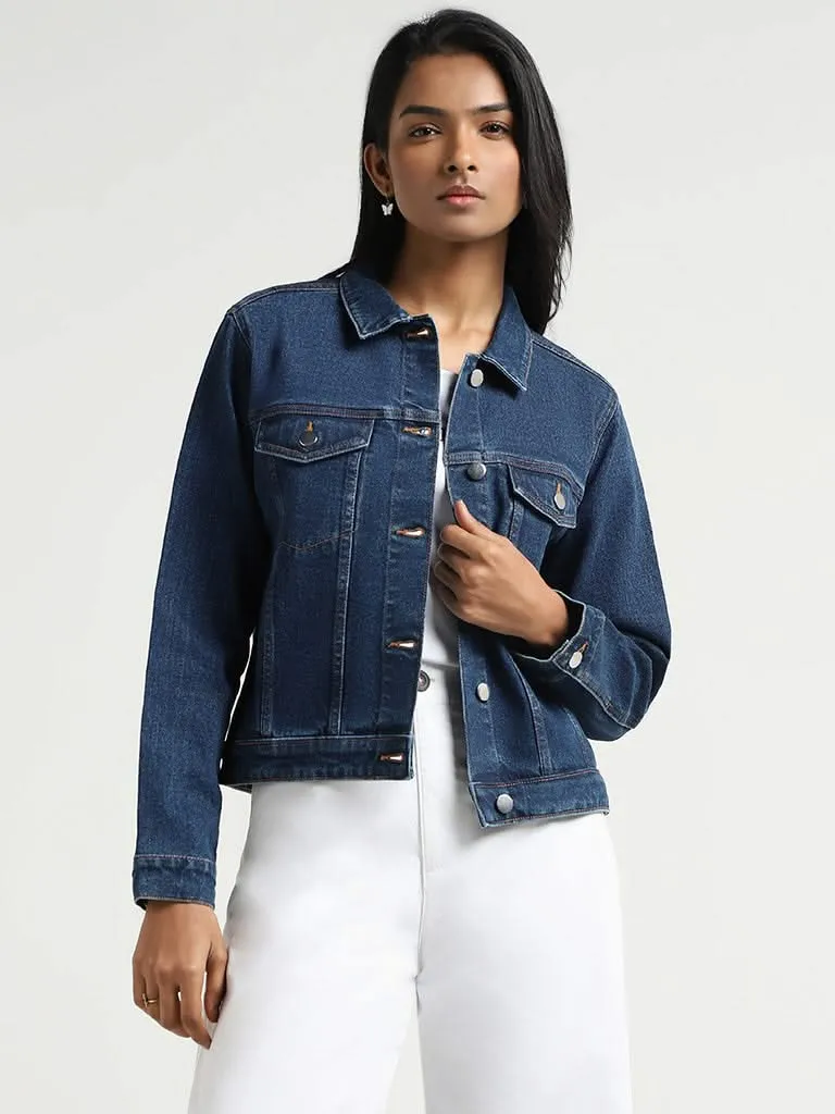 LOV Dark Blue Denim Jacket