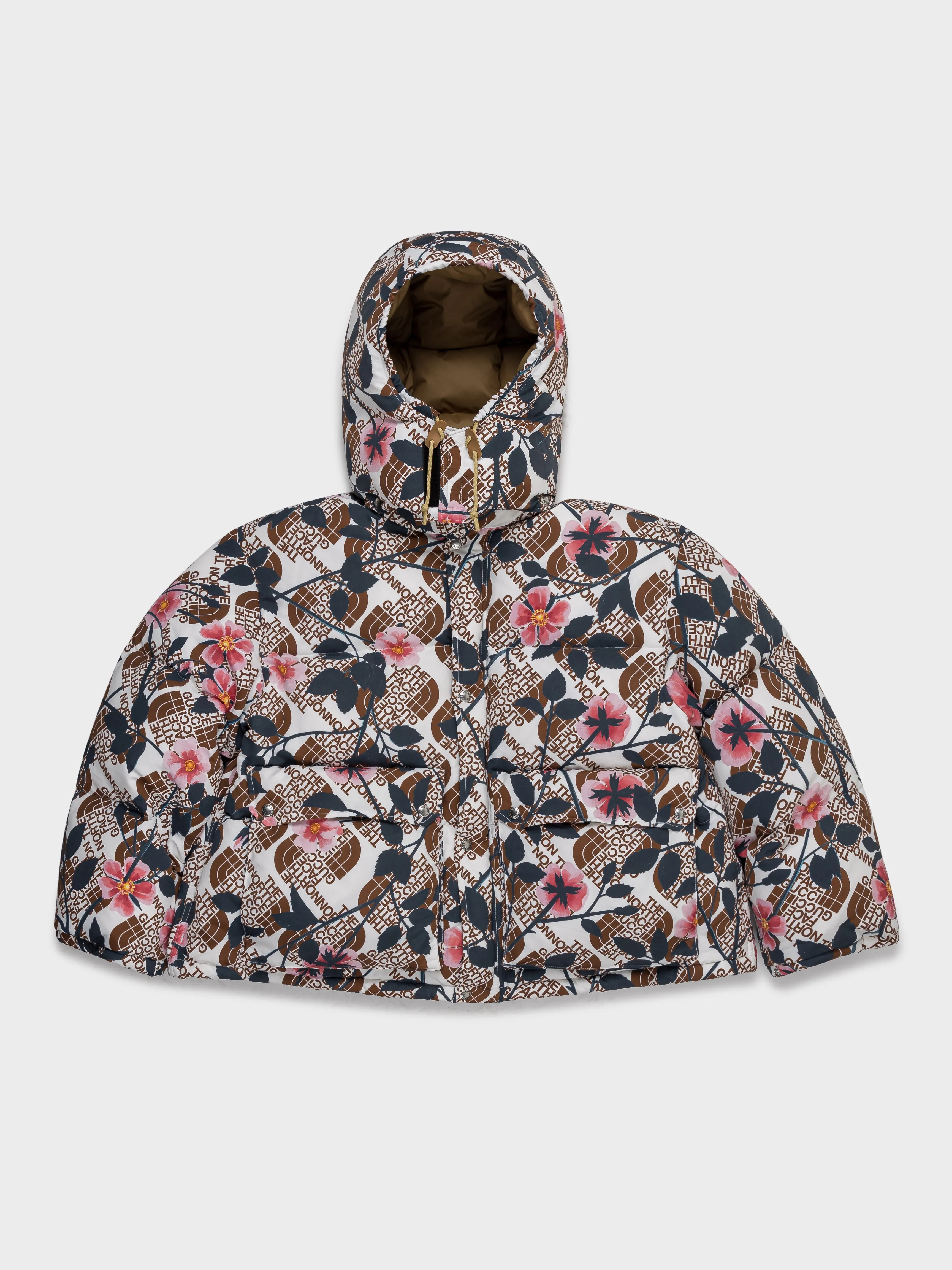 North Face Floral Down Jacket