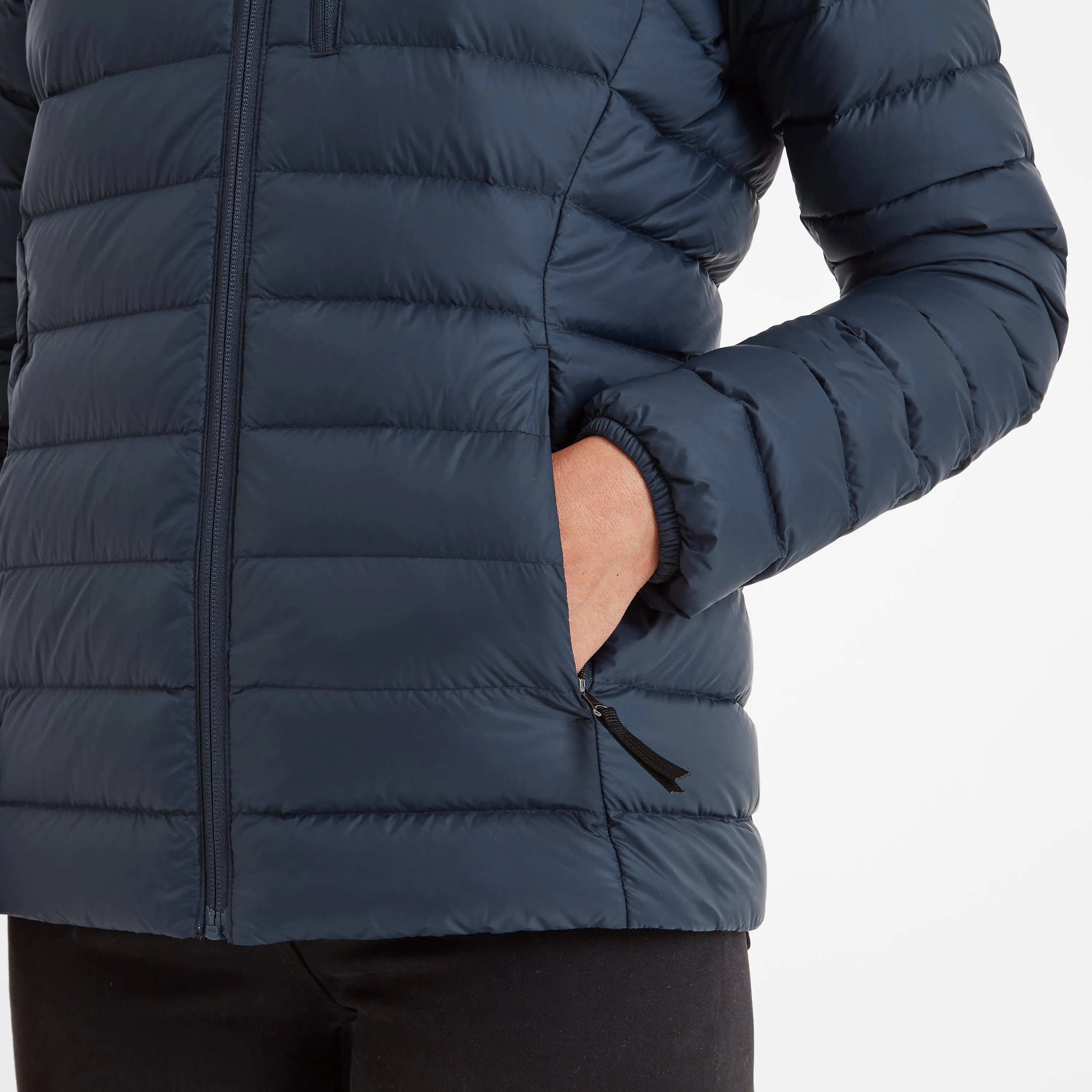 North RDS Womens Hooded Jacket - Dark Indigo