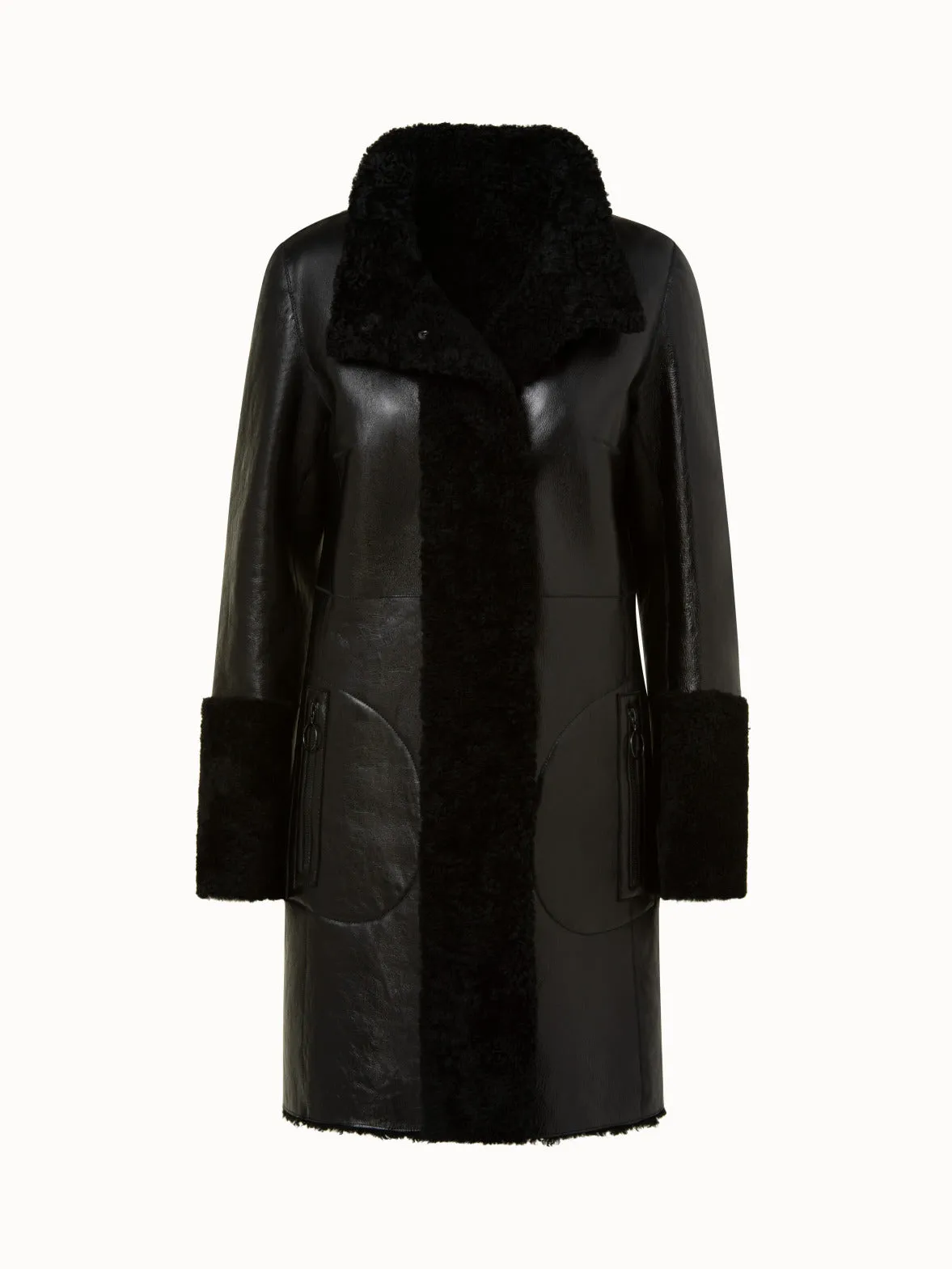 Reversible Lamb Shearling Coat