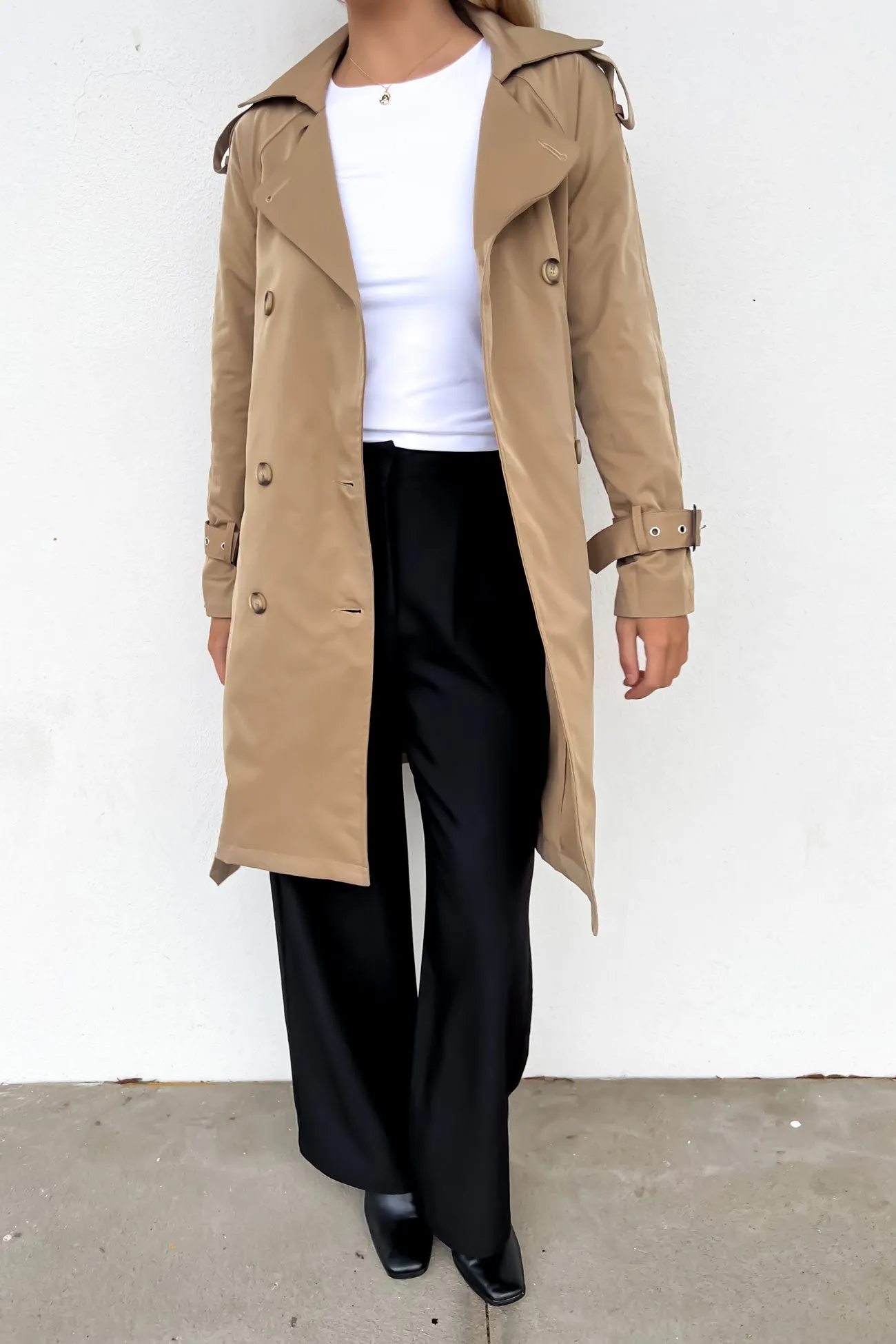 Tahlee Trench Tan