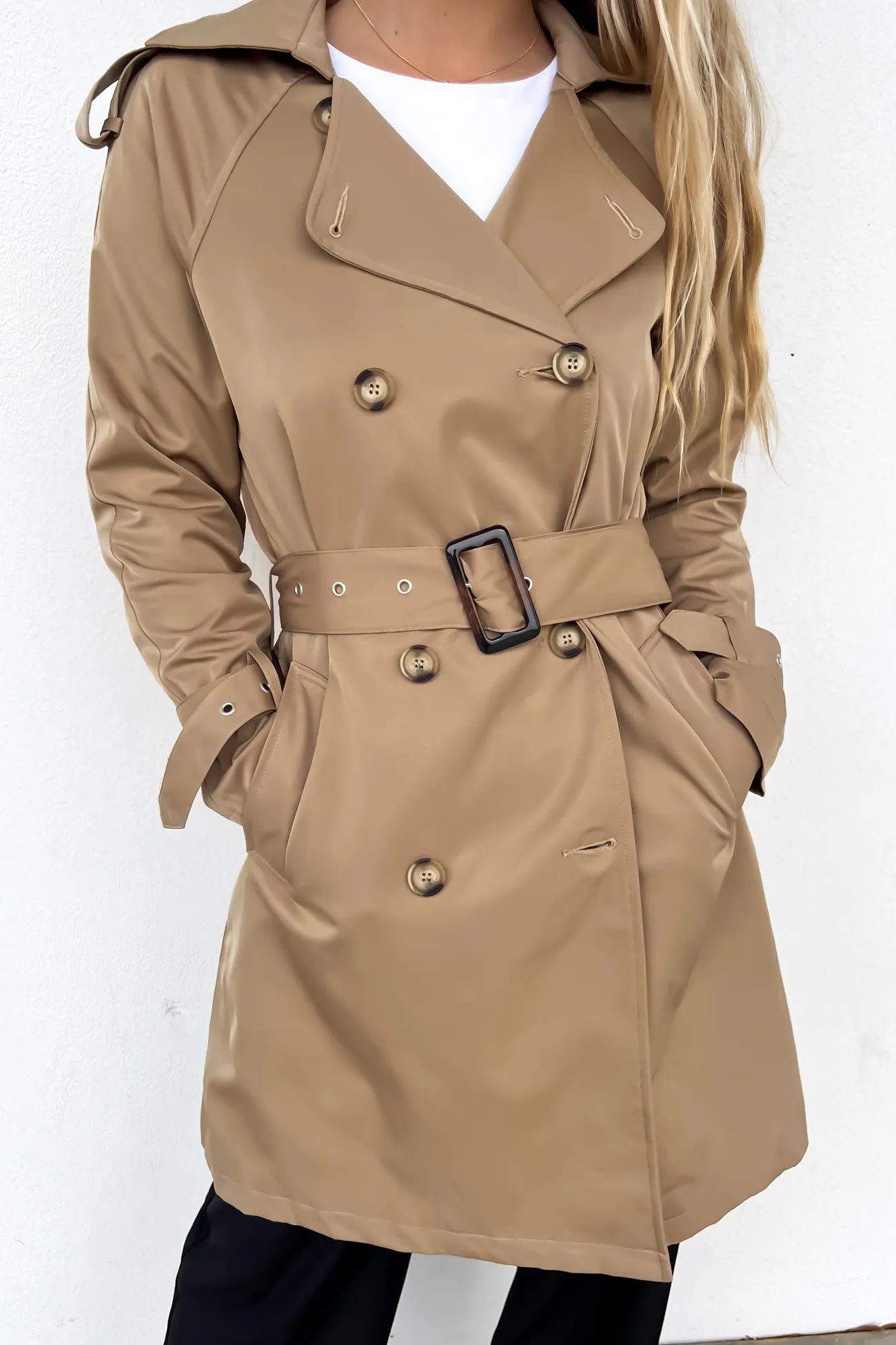 Tahlee Trench Tan