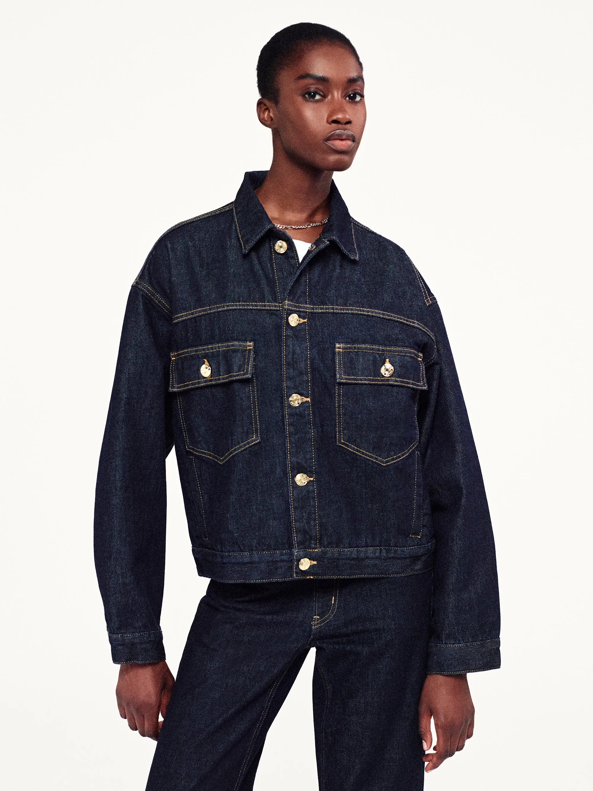 The Boxy Jacket -- Rinse