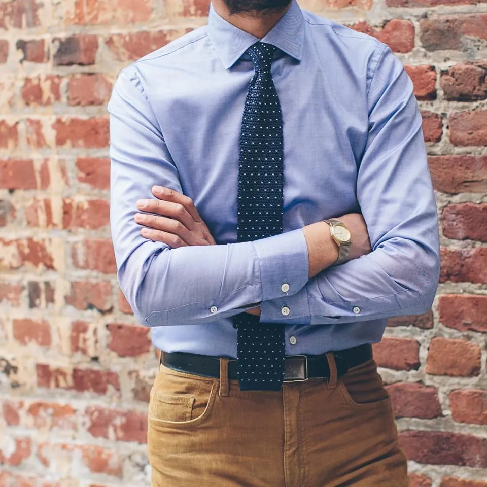 The Hyde in French Blue Royal Oxford