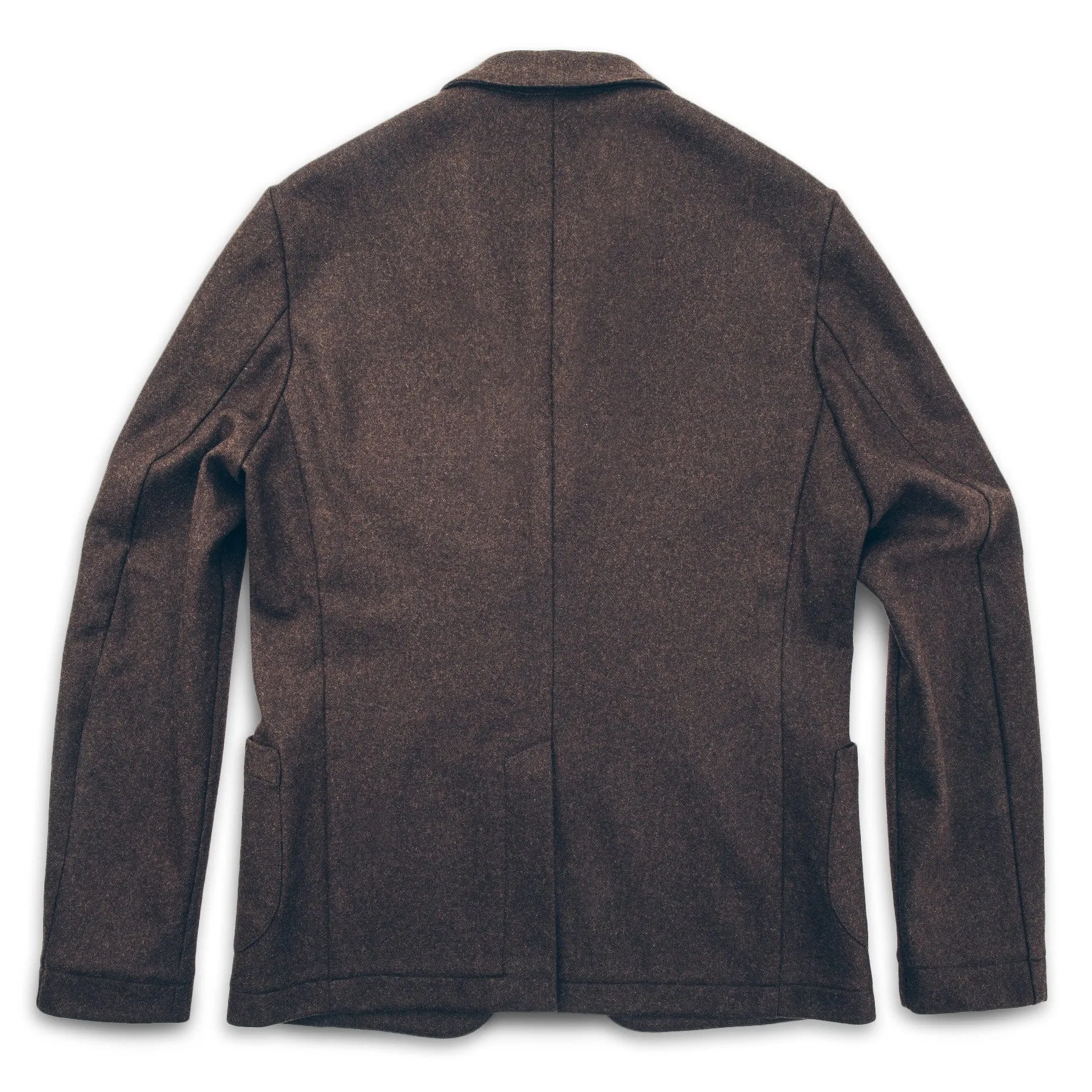 The Telegraph Jacket in Chocolate Wool