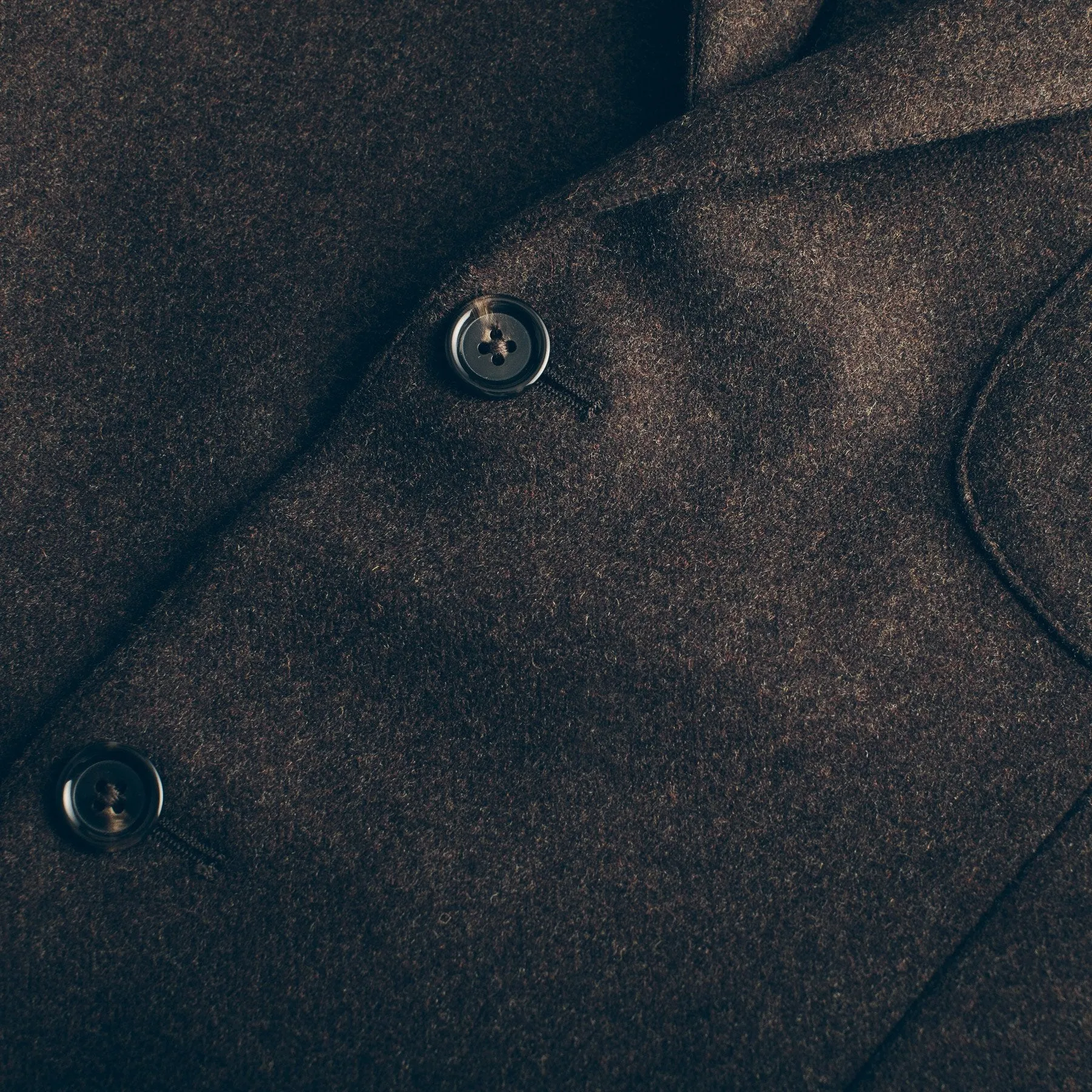 The Telegraph Jacket in Chocolate Wool