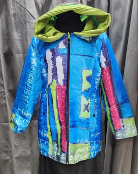 UBU Collection, 4001AP Reversible  Patterned Raincoat