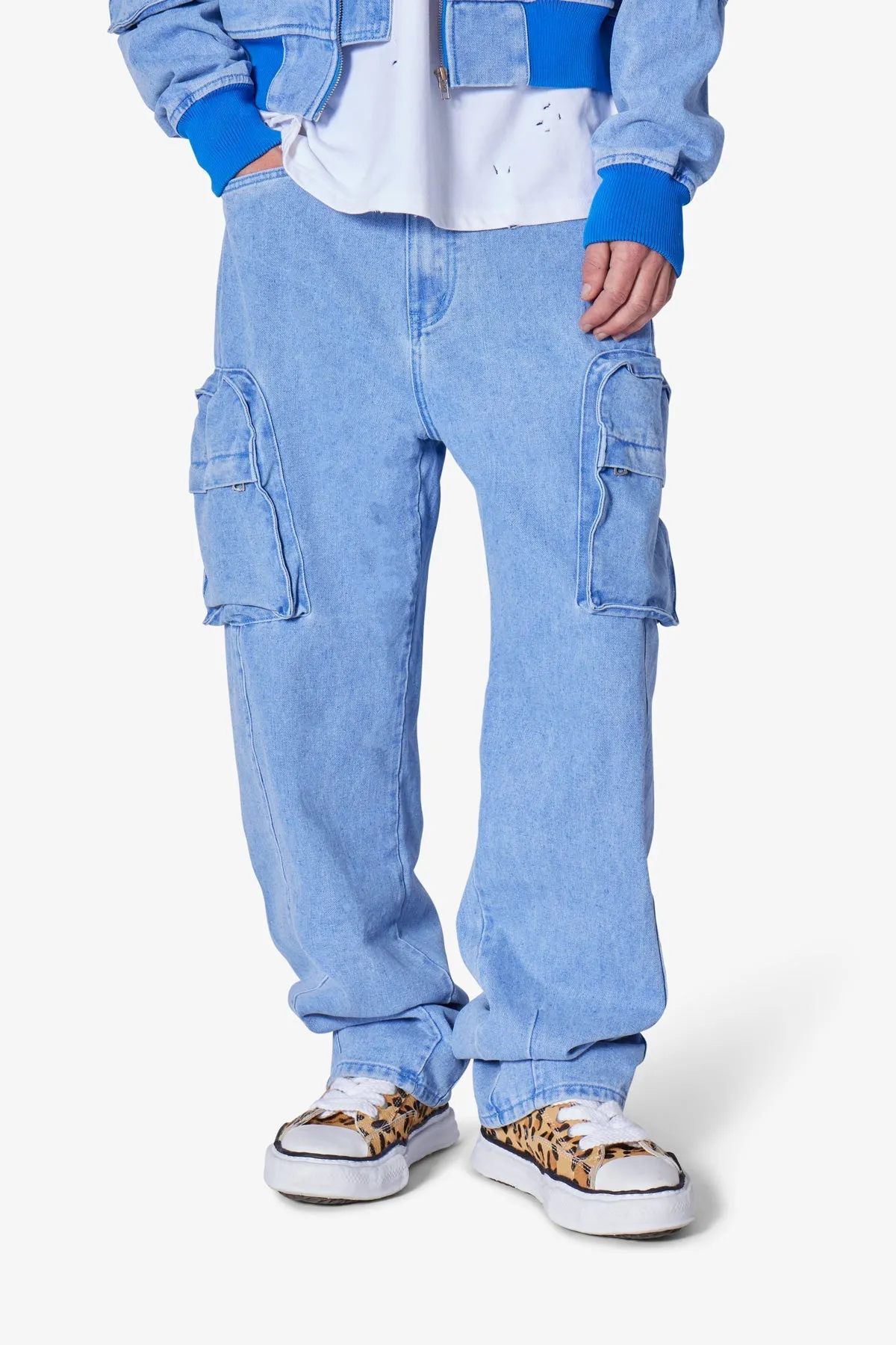 Ultra Baggy Feeling Blue Denim - Blue