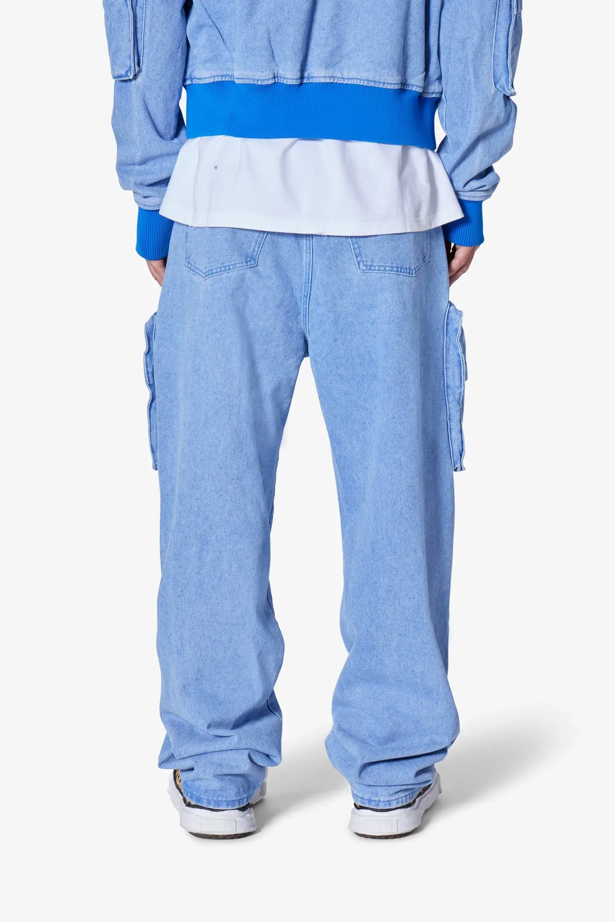 Ultra Baggy Feeling Blue Denim - Blue