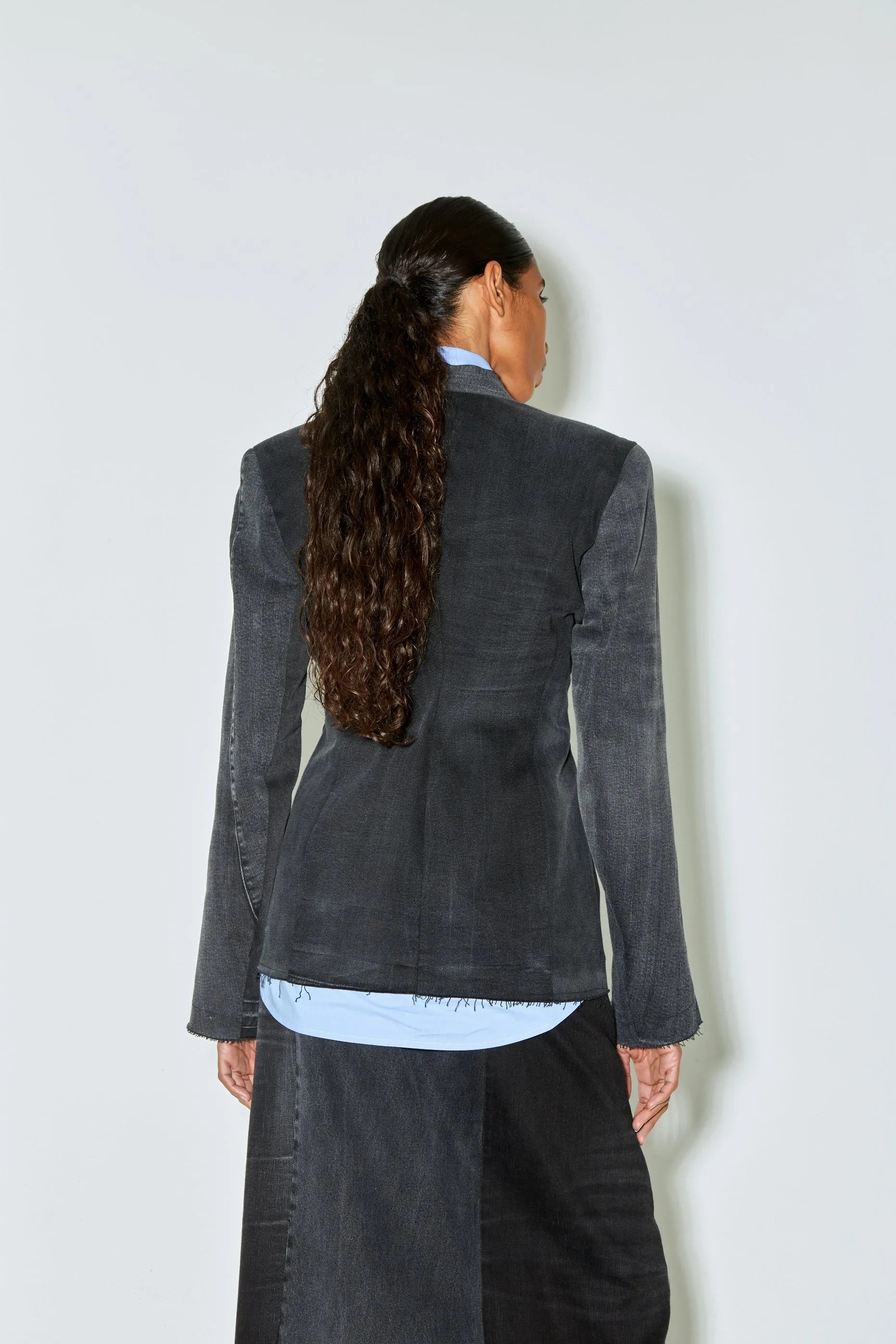 VIKA upcycled blazer grey