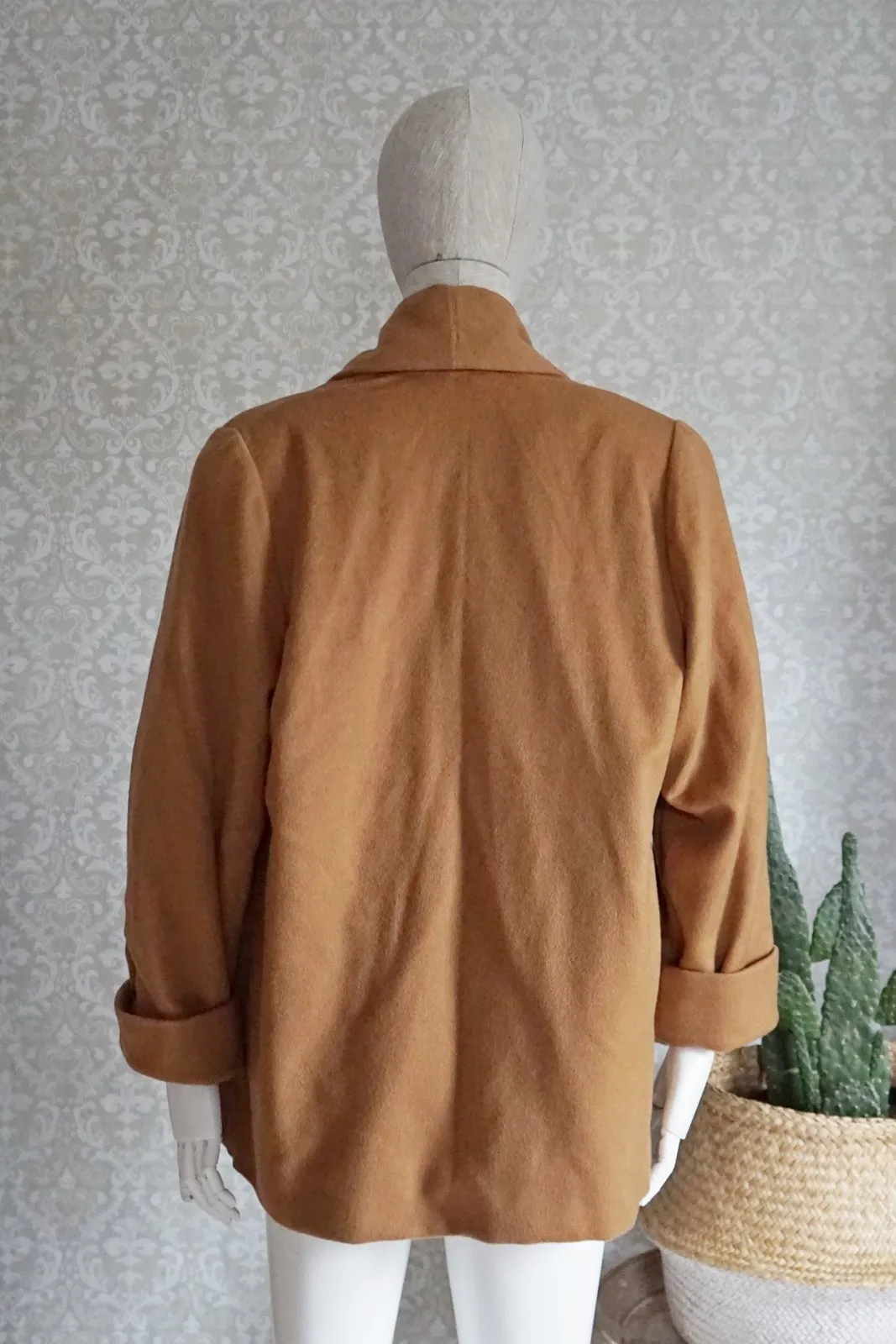 Vintage Cashmere Swing Coat