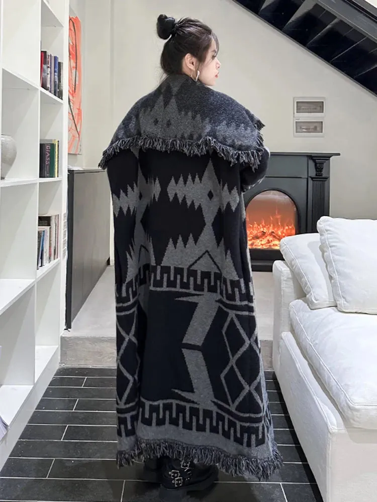 Women's Truly Oversized Thick Knitted Coat